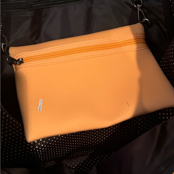 Coral Neoprene Bag with Pouch - Picture 2 of 2